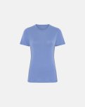 T-shirt | 100% merino uld | Blå -Dovre Women