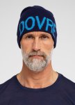 Beanie | 100% uld | Navy/lys blå -Dovre