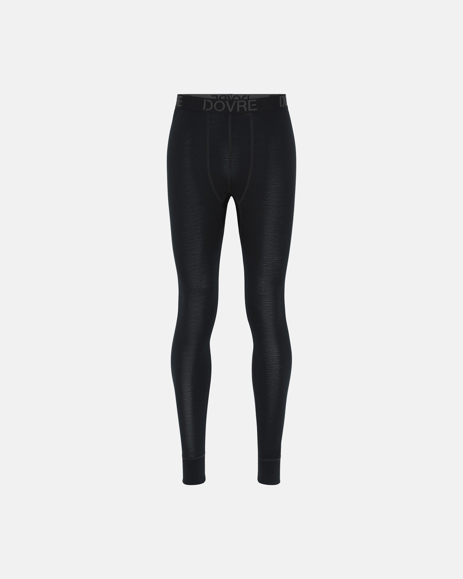 Long johns | 100% merino uld | Sort -Dovre