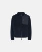 Teddy fleece jakke | Polyester | Navy - Dovre
