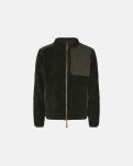 Teddy fleece jakke | Polyester | Grøn -Dovre