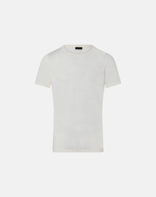 T-shirt | 100% økologisk uld | Beige -Dovre