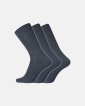 Sokker "no elastic / twin" | 3-pak | Uld | Navy - Dovre