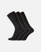 Sokker "no elastic / twin" | 3-pak | Uld | Sort - Dovre