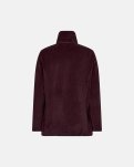 Pyjamas sæt i velour, Bomuld, Rød