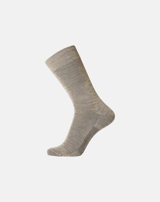 Strømper "ventilated sole" | Uld | Beige -Egtved