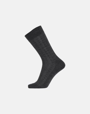 Strømper "no elastic" | Uld | Grå -Egtved