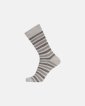 Strømper | Uld | Beige stripe - Egtved