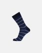 Strømper | Uld | Navy stripe - Egtved