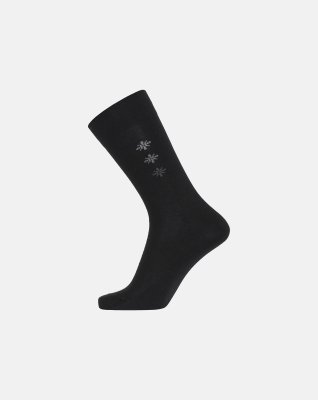 Strømper "no elastic" | Uld | Sort -Egtved