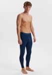 Long johns m. gylp | 100% økologisk bomuld | Navy -Dovre