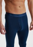 Long johns m. gylp | 100% økologisk bomuld | Navy -Dovre