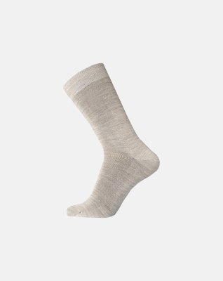Strømper "twin" | Uld/bomuld | Beige -Egtved