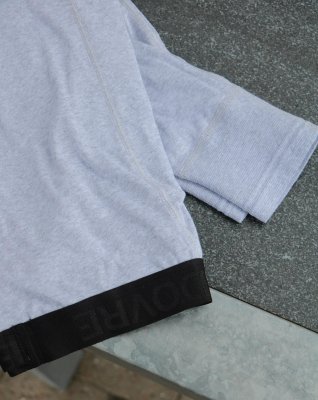 Long johns m. gylp | 100% økologisk bomuld | Lys grå -Dovre