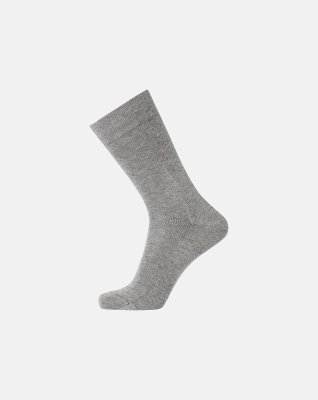 Strømper "no elastic" | Bomuld | Grå -Egtved