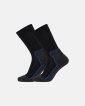 Strømper "terry" 2-pak | Økologisk uld | Navy - Dovre