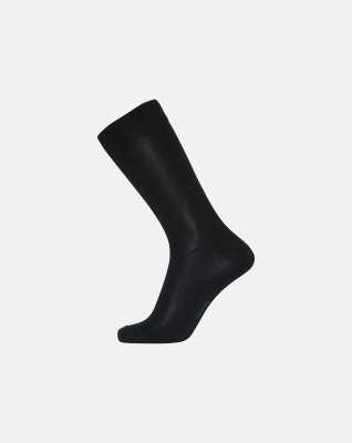 Strømper 2-pak | Økologisk uld | Sort -Dovre