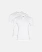 T-shirt "o-neck" 2-pak | GOTS bomuld | Hvid - Dovre