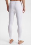 Long johns m. gylp | 100% økologisk bomuld | Hvid -Dovre