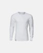 Langærmet t-shirt "Grandad" | 100% økologisk bomuld | Hvid - Dovre