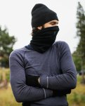 Beanie | 100% økologisk uld | Sort -Dovre