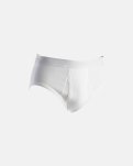Briefs m. gylp | 100% økologisk bomuld | Hvid -Dovre
