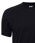 T-shirt "o-neck" | Økologisk bomuld | Sort -Dovre