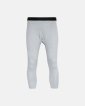 Long johns m. gylp "3/4 længde" | 100% økologisk bomuld | Lys grå - Dovre