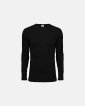 Langærmet t-shirt | 100% økologisk bomuld | Sort - Dovre