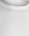 Langærmet t-shirt | 100% økologisk bomuld | Hvid -Dovre