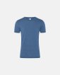 T-shirt | 100% økologisk uld | Blå - Dovre