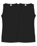 Tanktop 2-pak | GOTS bomuld | Sort -Dovre