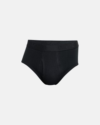 Briefs m. gylp | 100% økologisk bomuld | Sort -Dovre