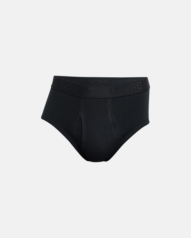 Briefs m. gylp | 100% økologisk bomuld | Sort