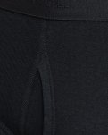 Briefs m. gylp | 100% økologisk bomuld | Sort -Dovre