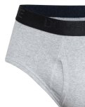Briefs m. gylp | 100% økologisk bomuld | Lys grå -Dovre