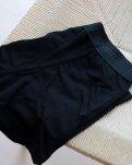 Tights m. gylp 2-pak | GOTS bomuld | Sort -Dovre