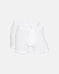 Tights m. gylp 2-pak | GOTS bomuld | Hvid -Dovre