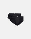 Briefs | 2-pak | GOTS bomuld | Sort -Dovre