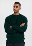 Pullover "knitted" | Bomuld | Grøn -Resteröds