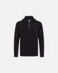Pullover med høj hals | Bomuld | Sort - Resteröds