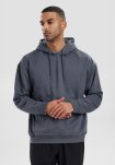 Hoodie med logo | Bomuld | Grå -Resteröds