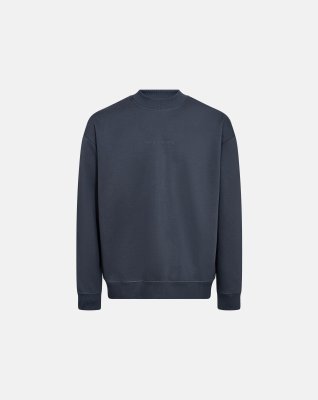 Sweatshirt med logo | Bomuld | Grå -Resteröds