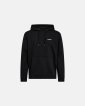Hoodie m. logo | Bomuld | Sort - Resteröds