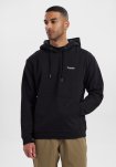 Hoodie m. logo | Bomuld | Sort -Resteröds