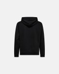 Hoodie m. logo | Bomuld | Sort -Resteröds