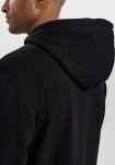 Hoodie m. logo | Bomuld | Sort -Resteröds