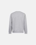 Sweatshirt m. logo | Bomuld | Lys grå -Resteröds