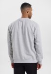 Sweatshirt m. logo | Bomuld | Lys grå -Resteröds