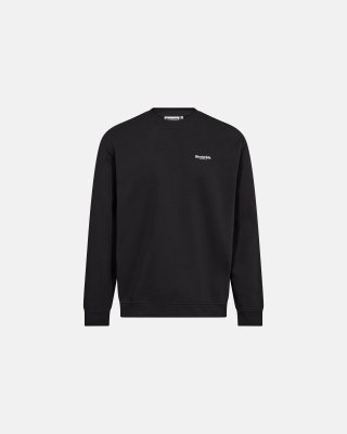 Sweatshirt m. logo | Bomuld | Sort